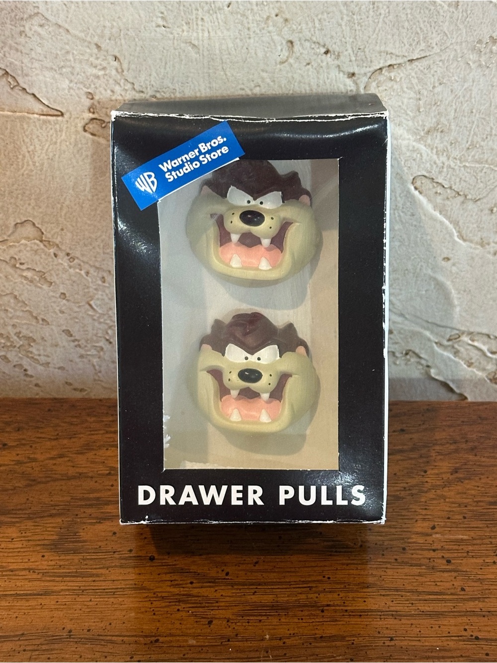 Warner Bros. Studio Store Taz Tazmanian Devil Drawer Pulls Set of 2 NEW